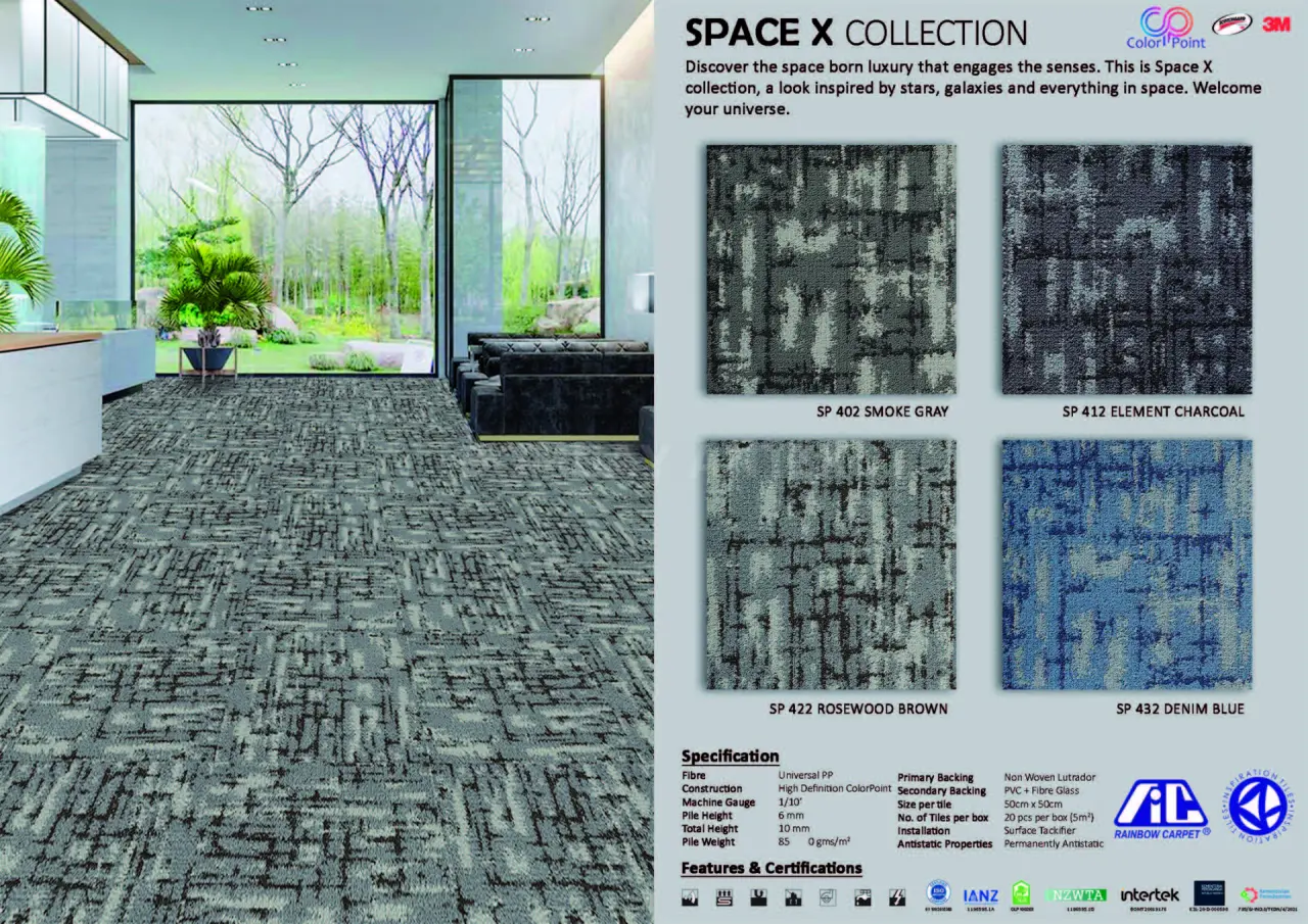 Space X Carpet Tile