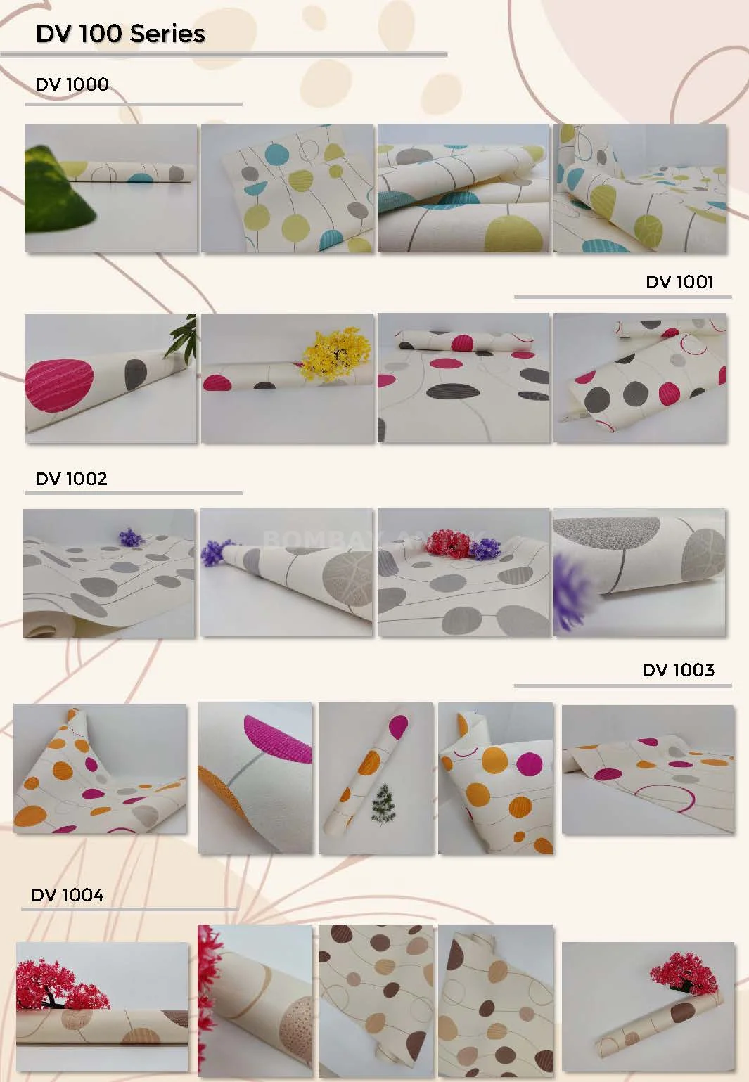 Diva Motif Wallpaper