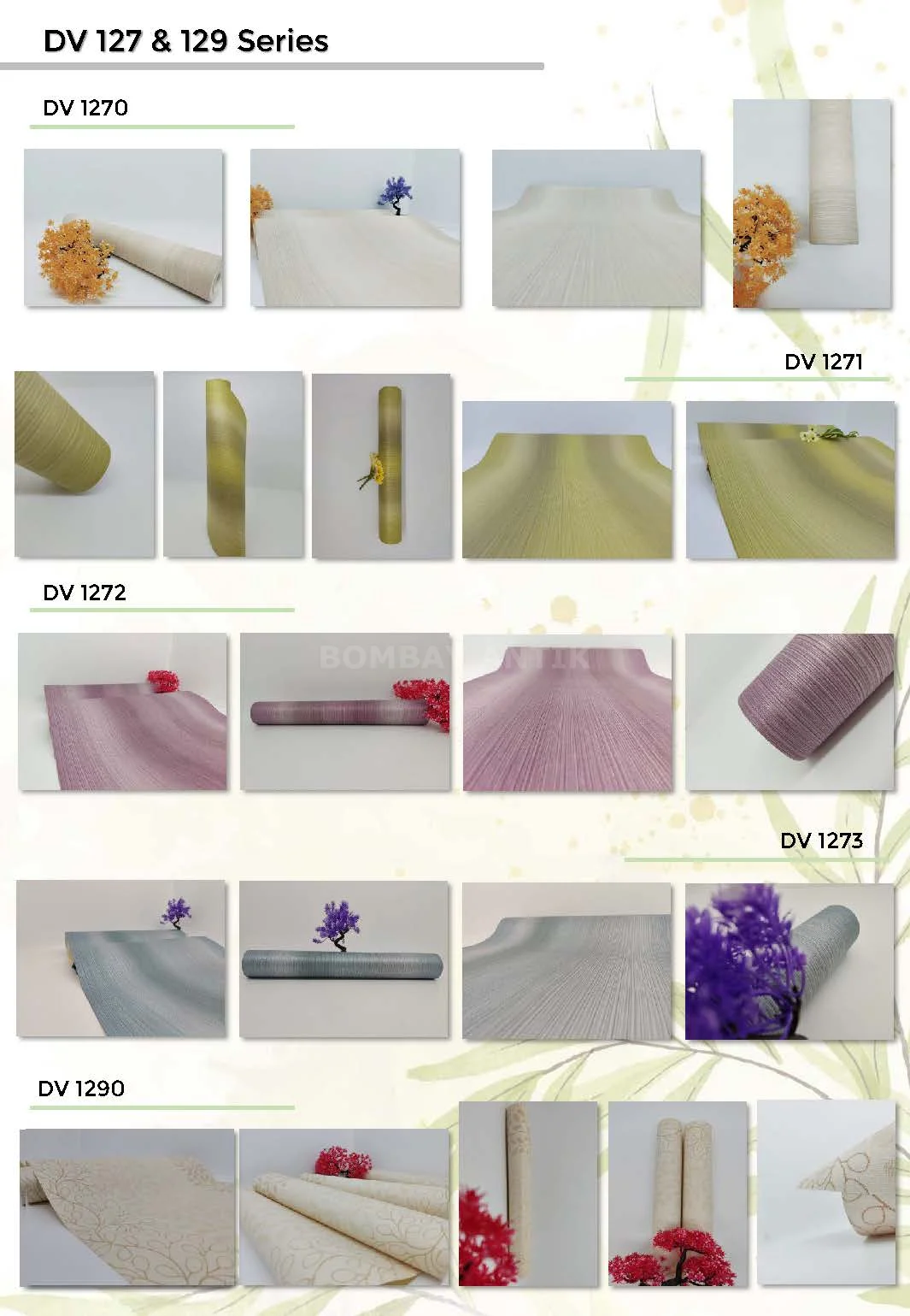 Diva Motif Wallpaper