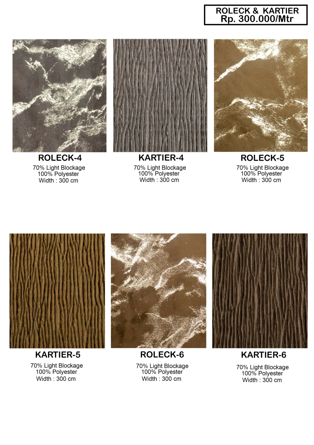 Roleck & Kartier Fancy Gorden