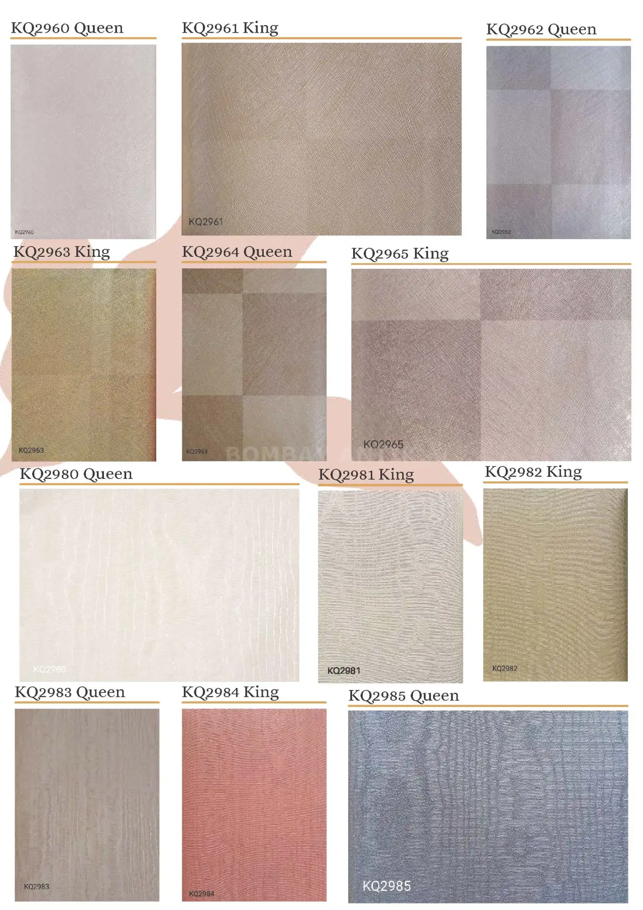 King & Queen Motif Wallpaper
