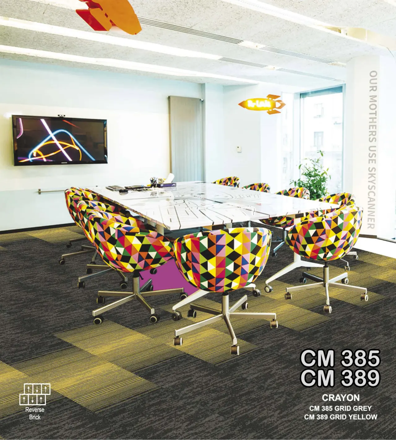 Crayon Carpet Tile