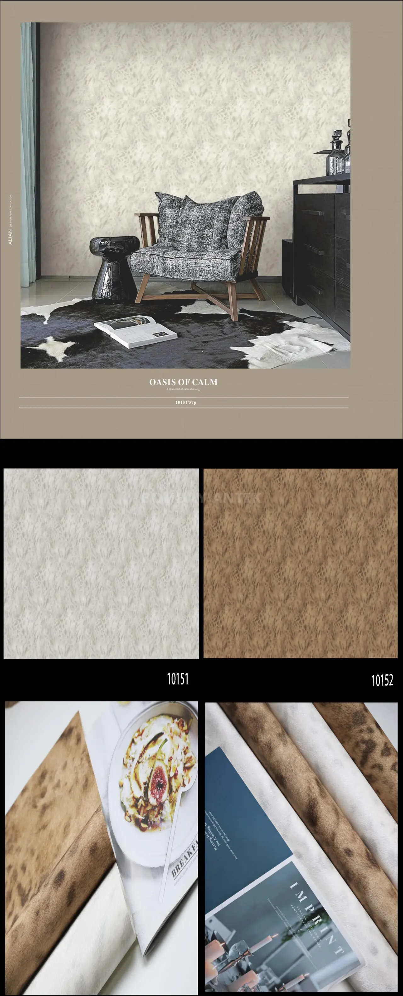 Alian Motif Wallpaper