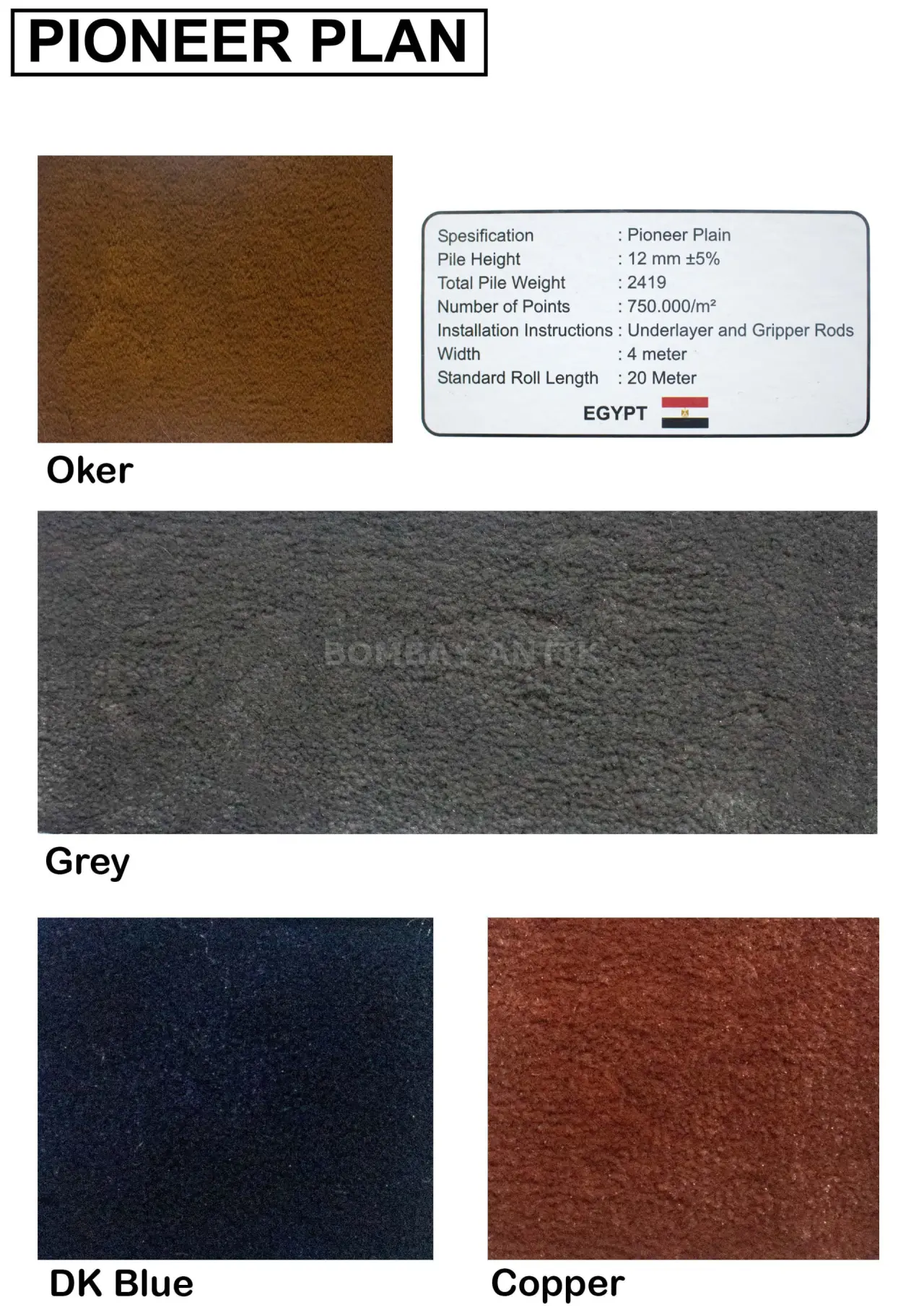Pioneer Plan Carpet Wall To Wall