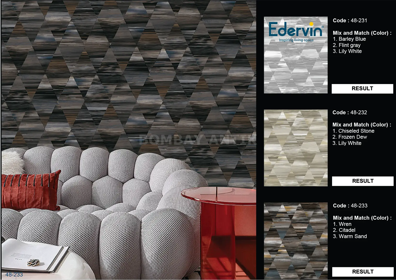 Edervin Motif Wallpaper