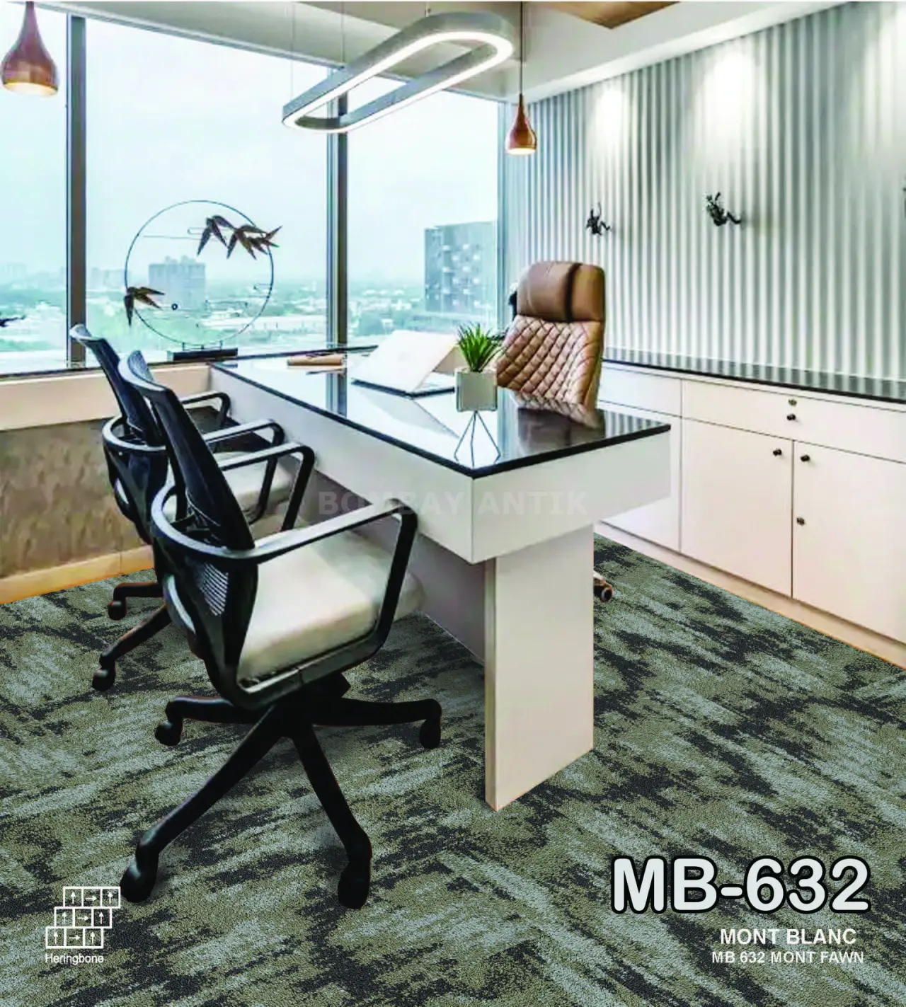Mont Blanc Carpet Tile