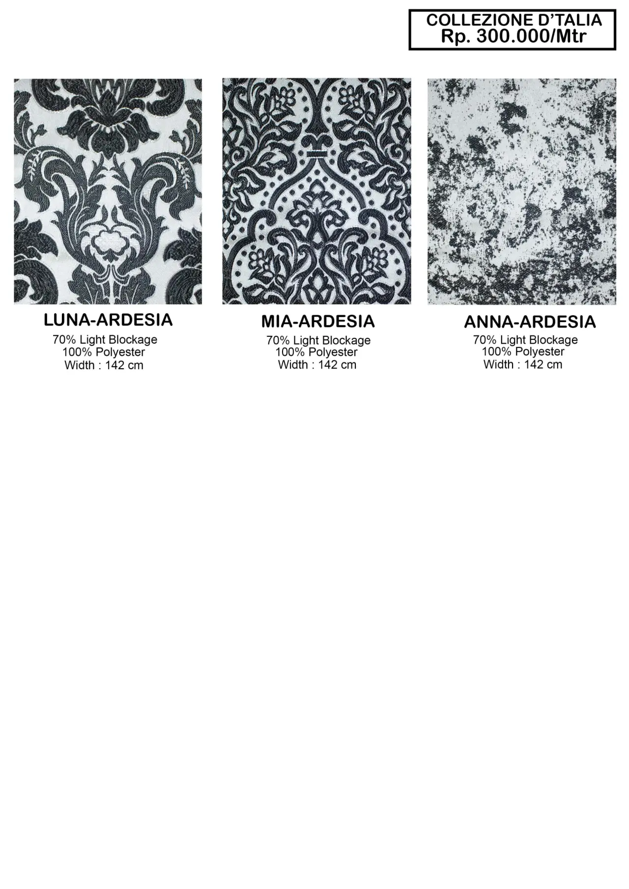 Collezione D'Talia Fancy Gorden