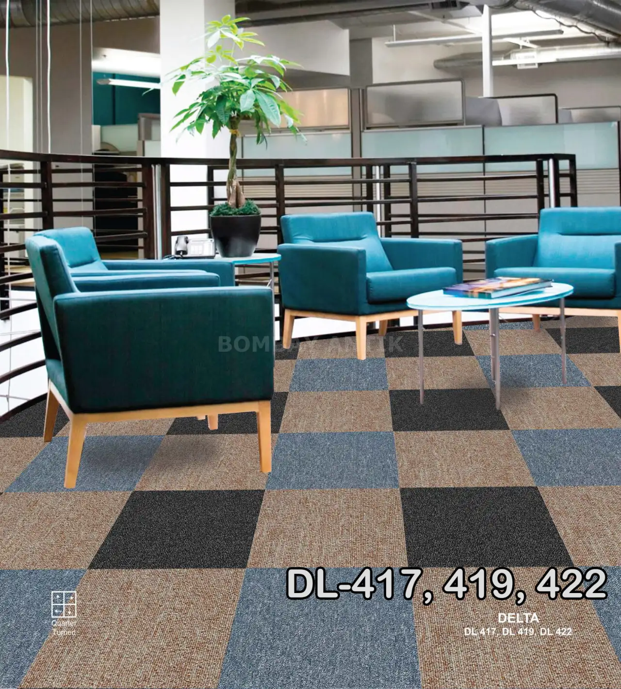 Delta Carpet tile