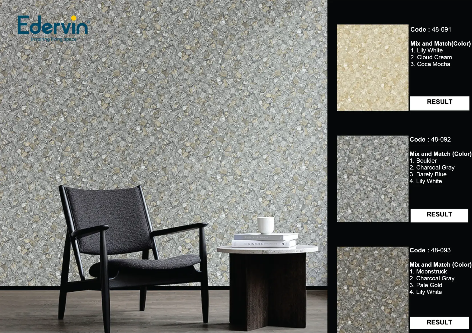 Edervin Plain Wallpaper