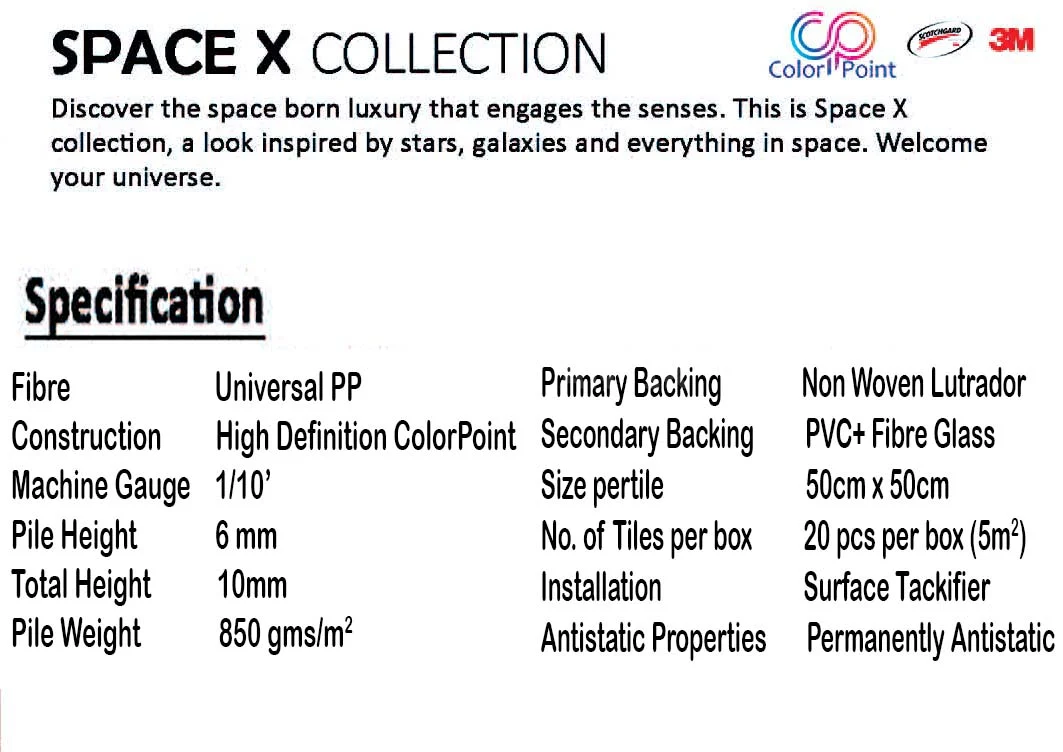 Space X Carpet Tile