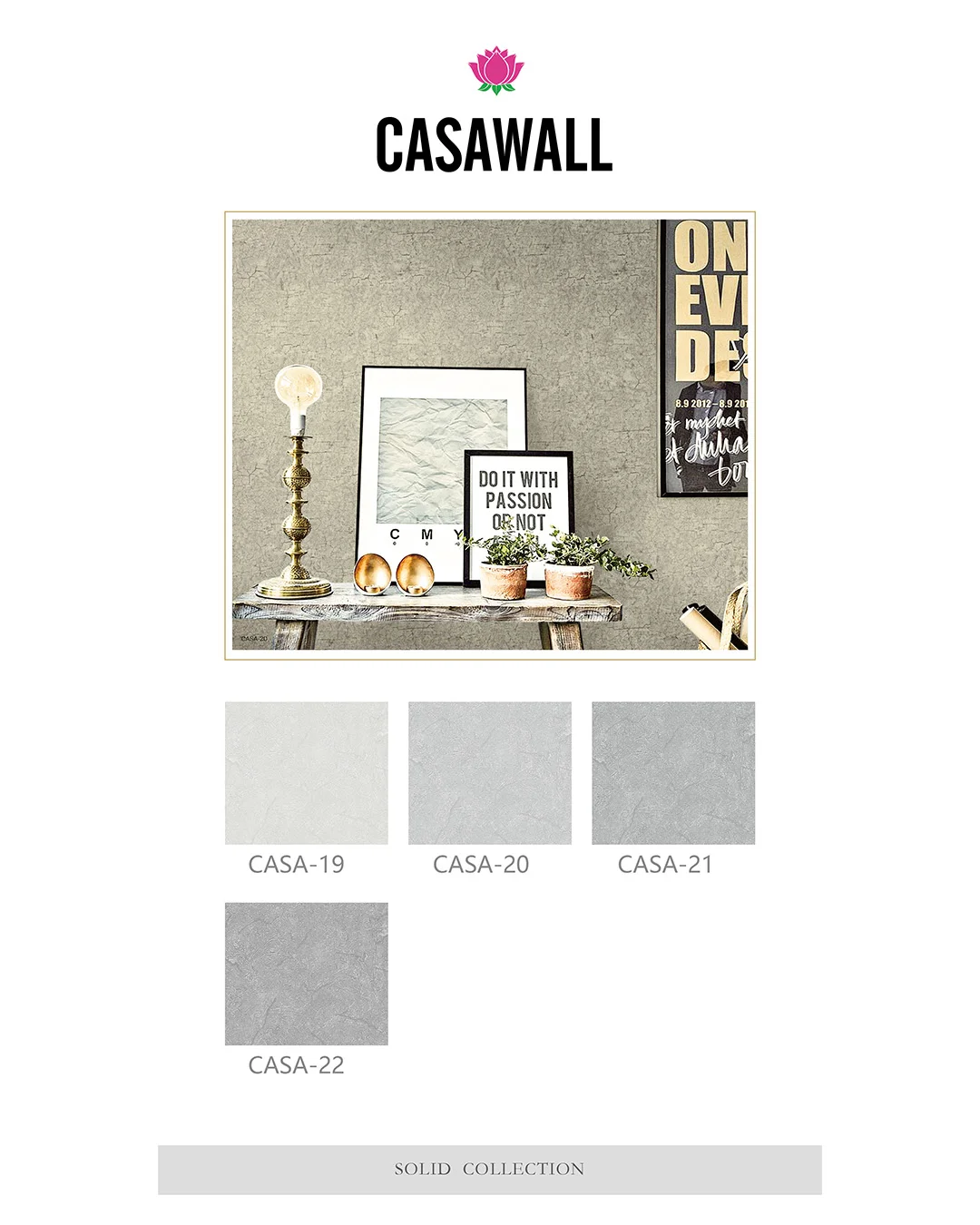 Casawall Plain Wallpaper
