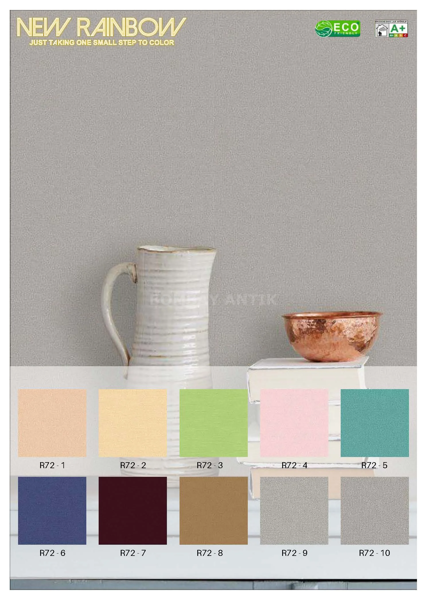 New Rainbow Motif Wallpaper