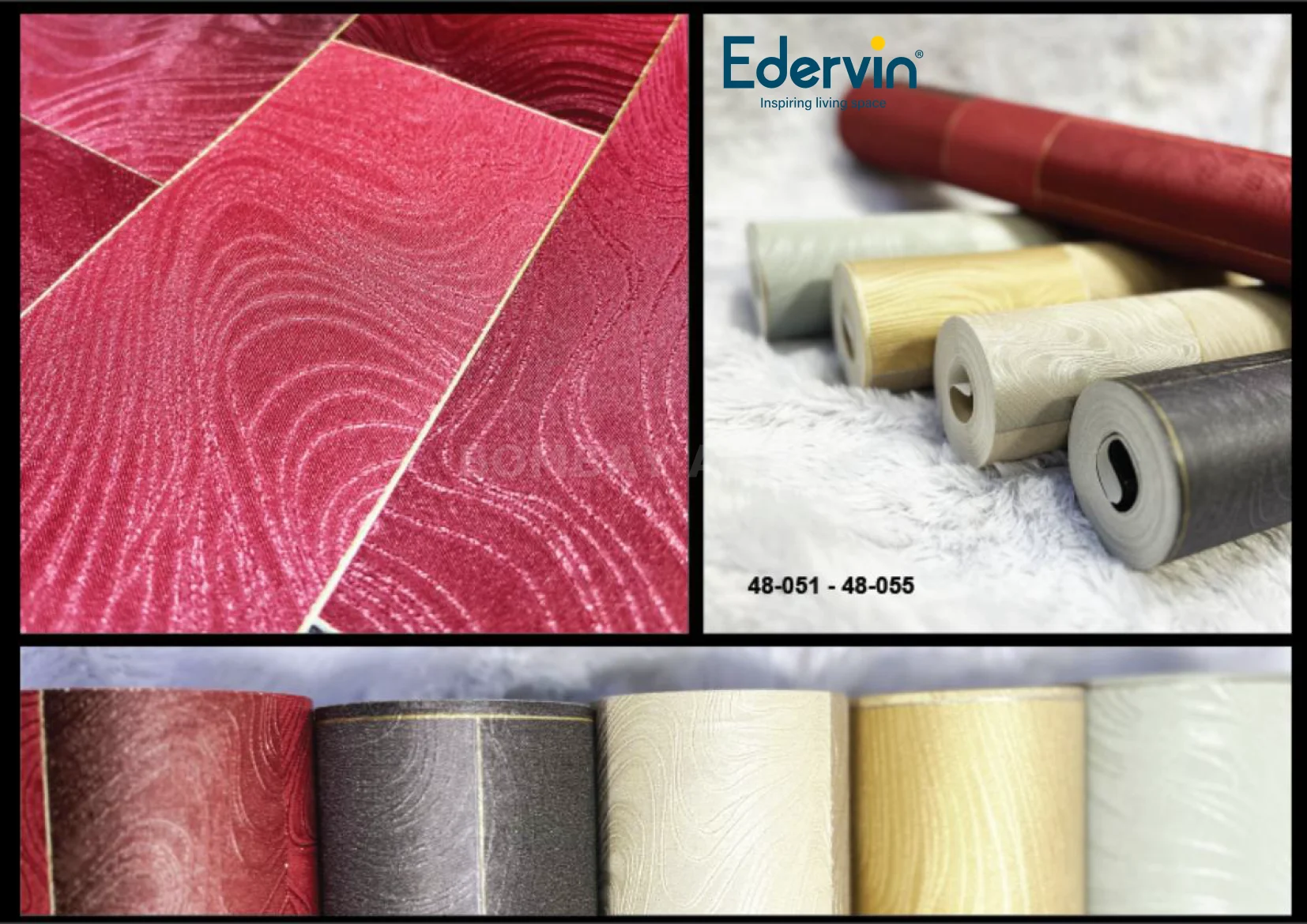 Edervin Plain Wallpaper