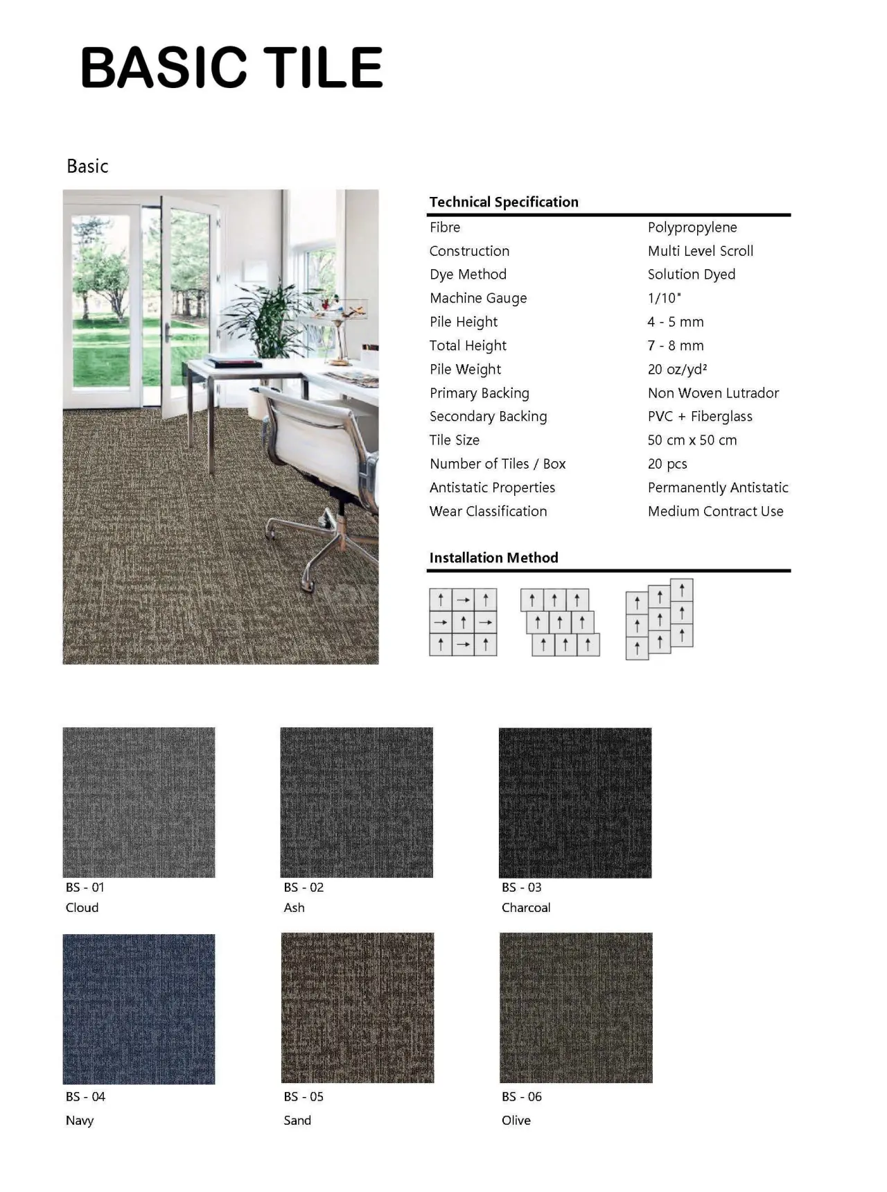 Basic Tile Carpet Tile