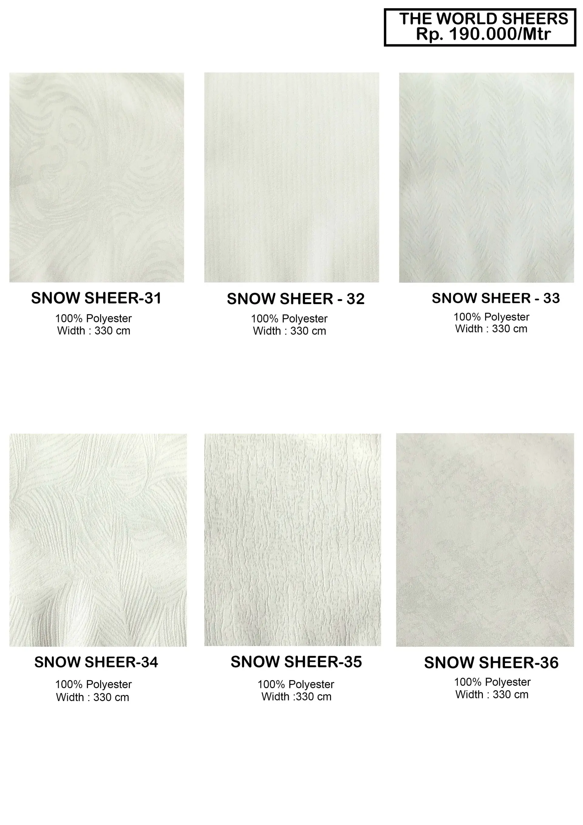 The World Sheer by Belle Vitrase