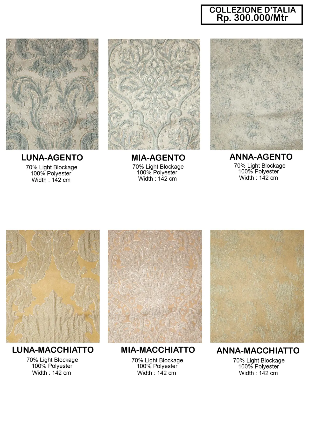 Collezione D'Talia Fancy Gorden
