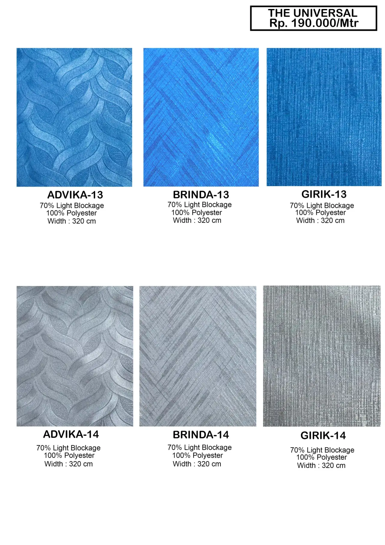 Universal Advika Dimout Gorden