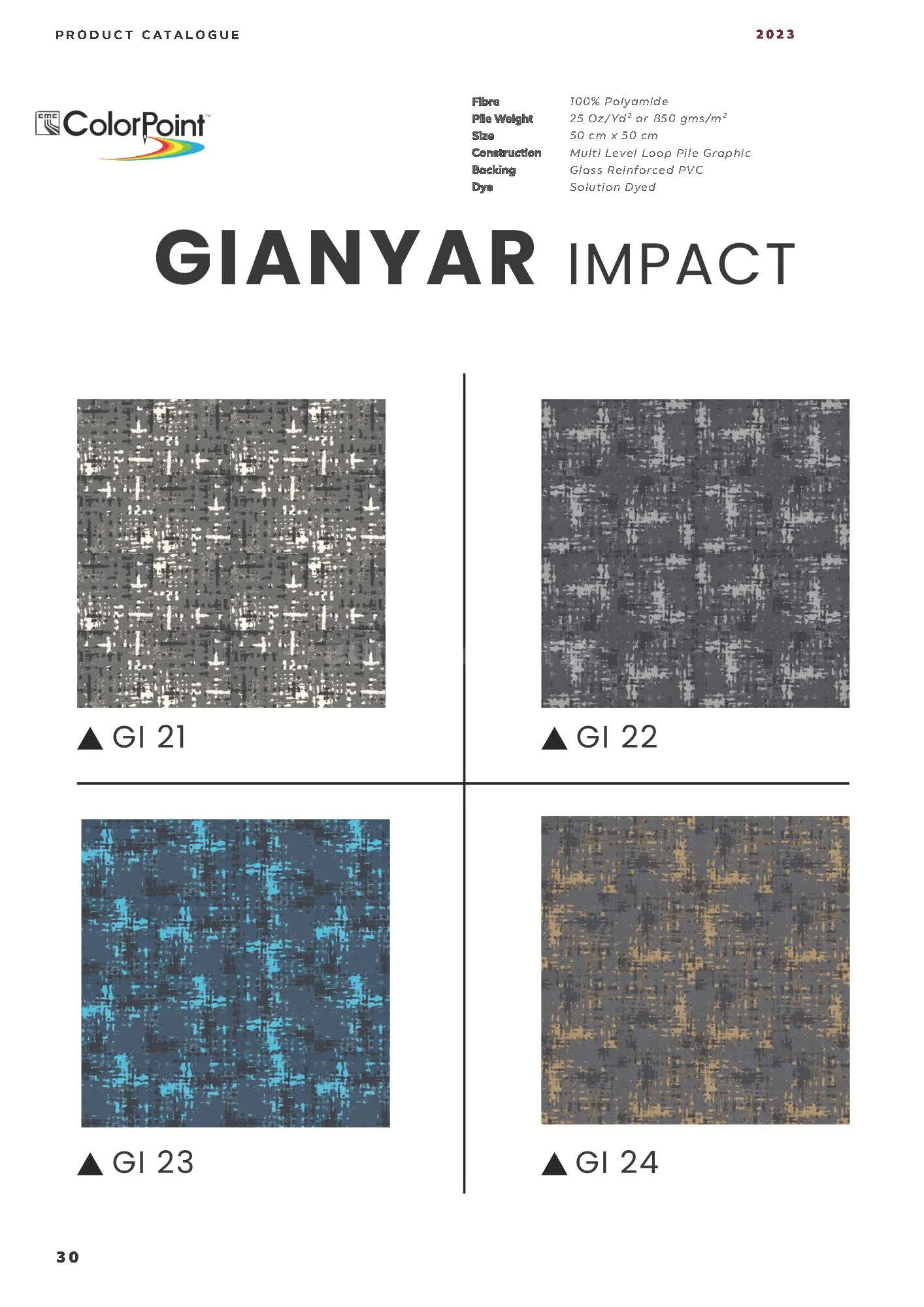 Gianyar Impact Carpet Tile