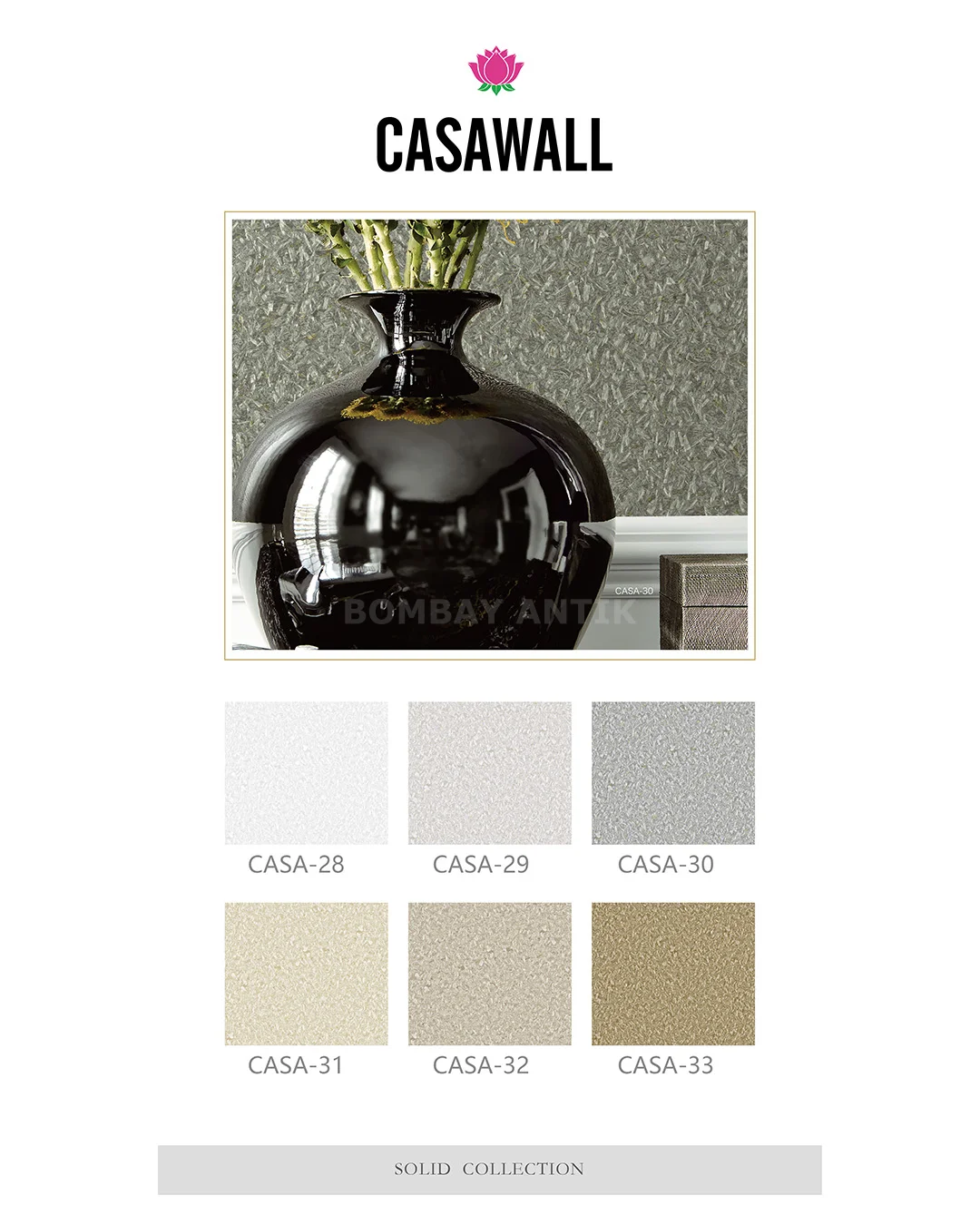Casawall Plain Wallpaper