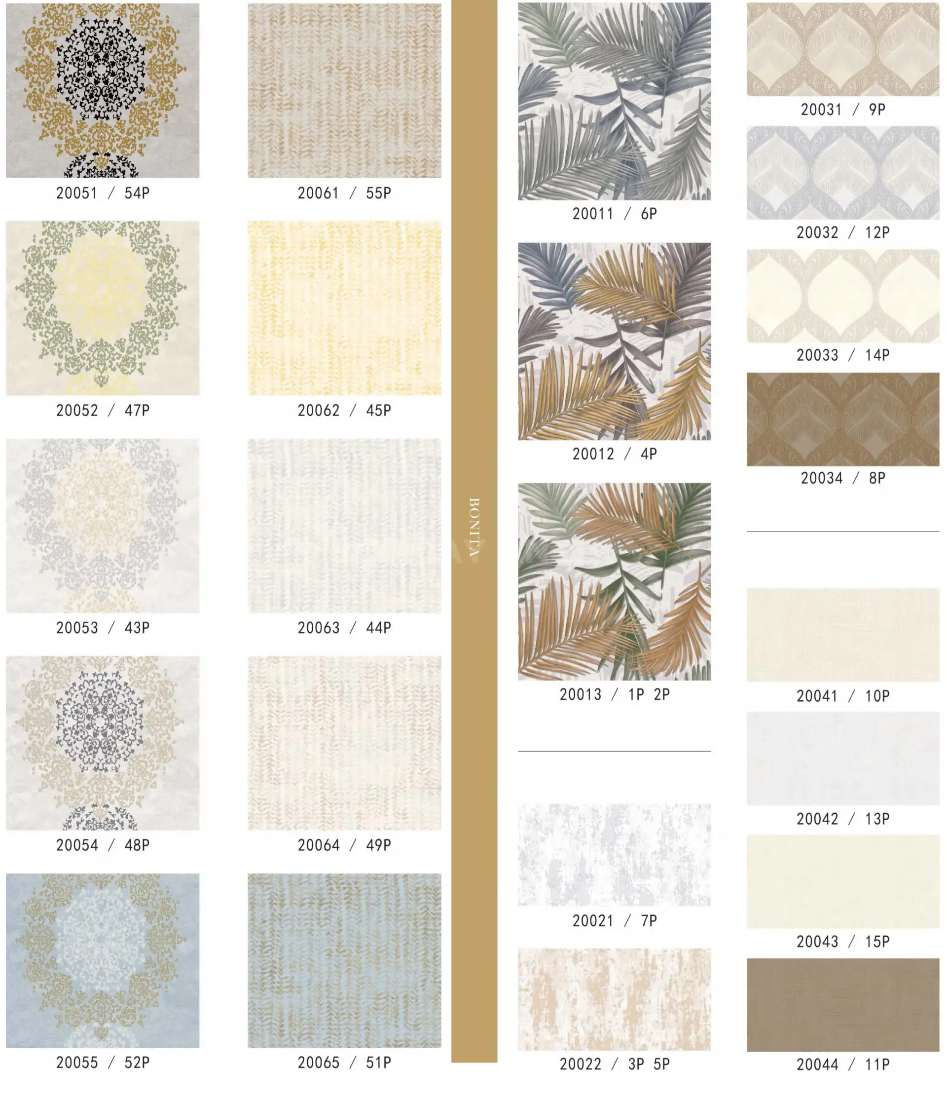 Bonita Motif Wallpaper