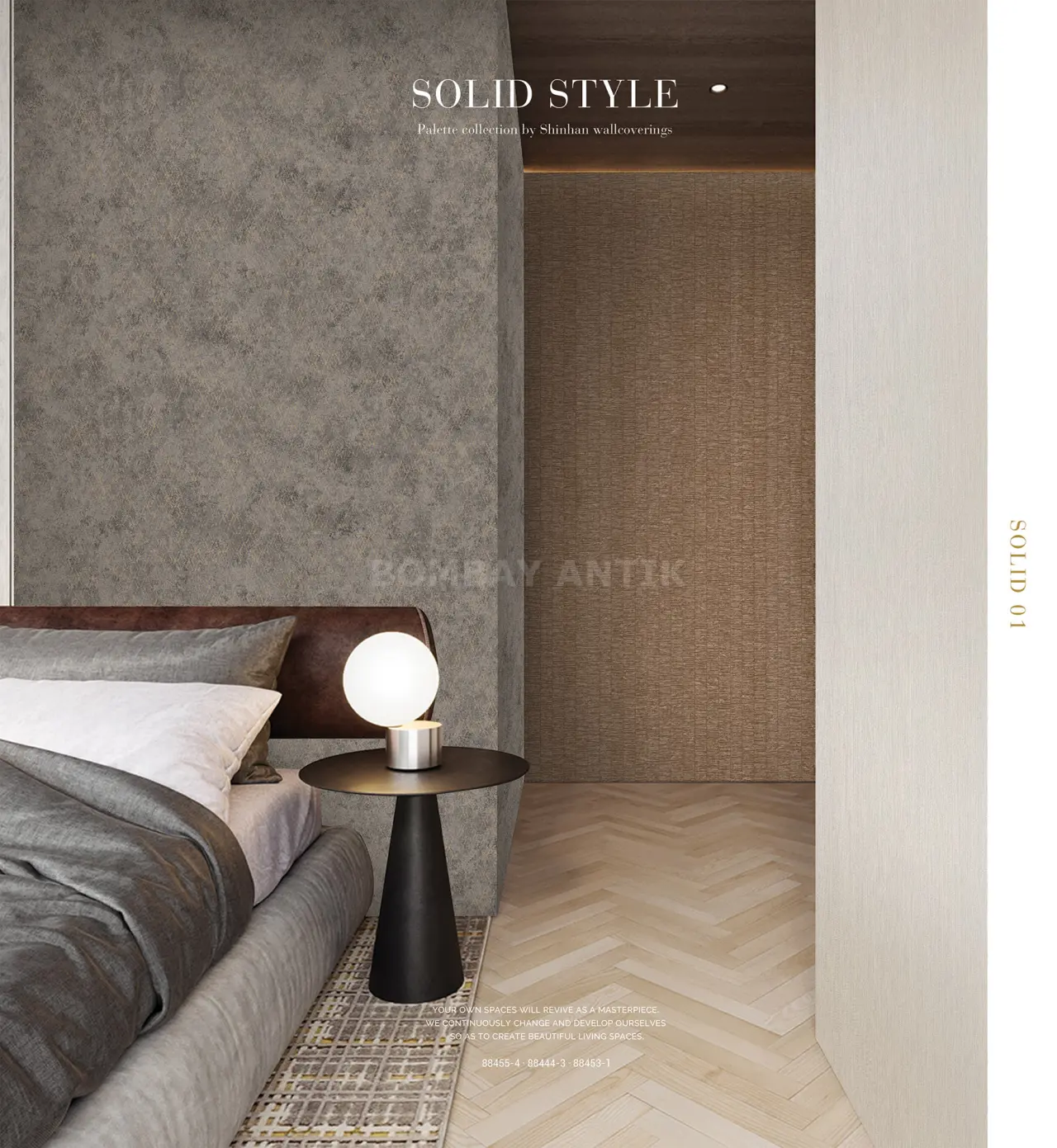 Palette Motif Korean Wallpaper